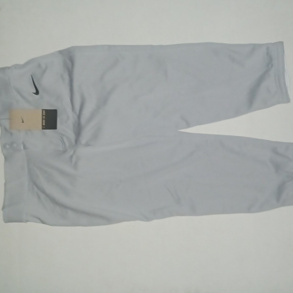 Nike Team Softball Pants  Short-Length Gray  NWT